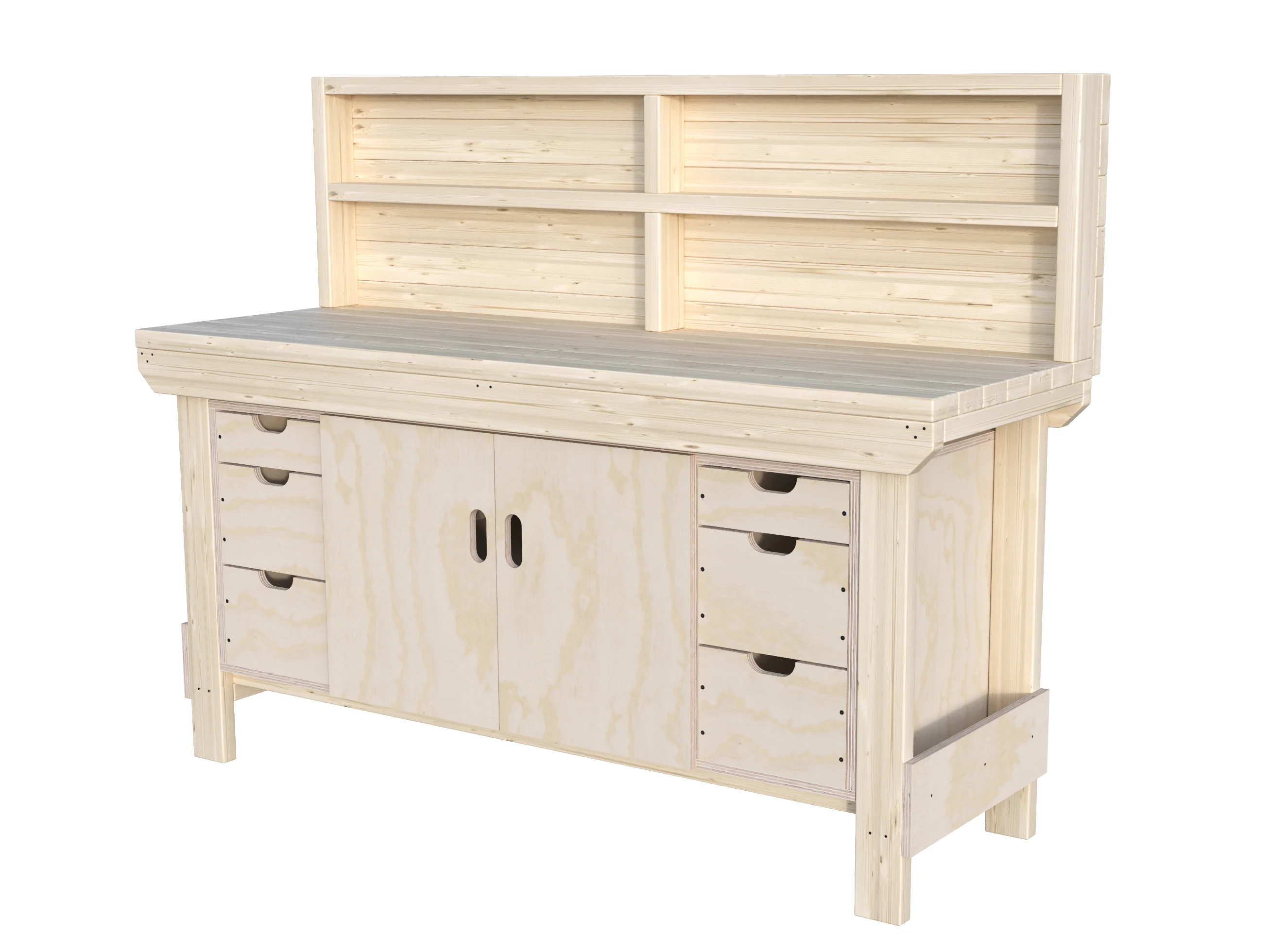 Acorn Heavy-duty Cupboard Workbench (V.3) - Image 6