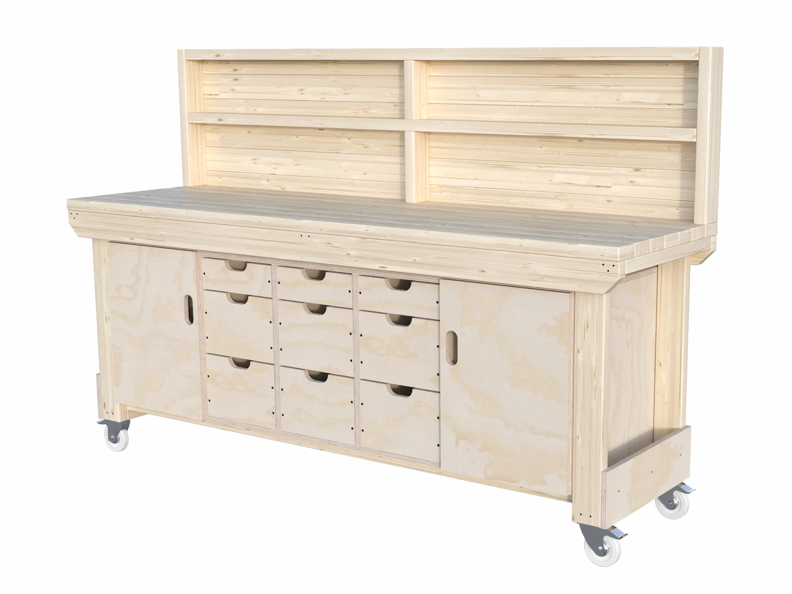 Acorn Heavy-duty Cupboard Workbench (V.5) - Image 24