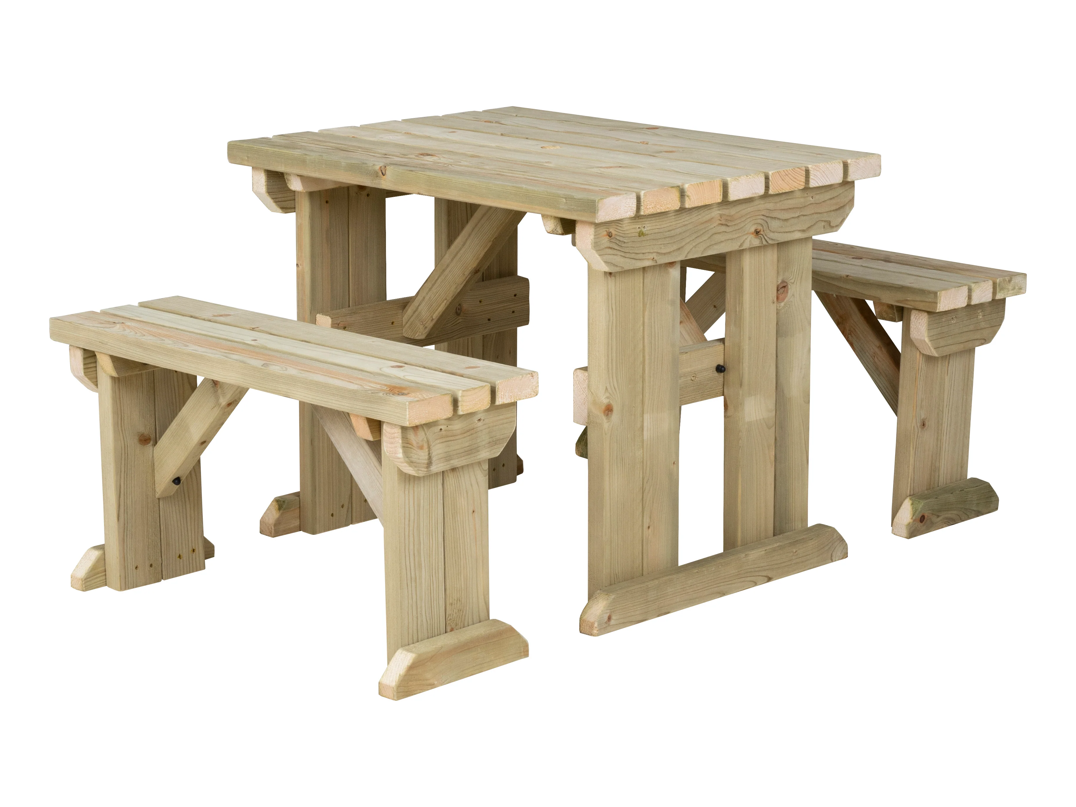 Aspen Picnic Table and Benches Set - Image 9