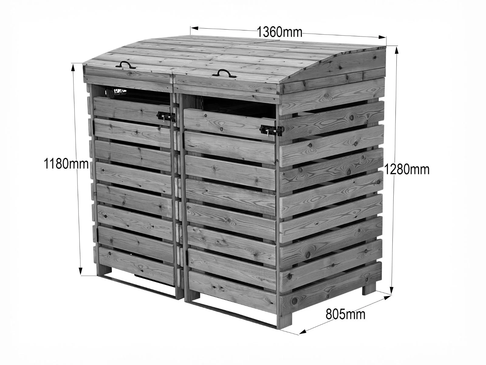 Binbreeze Wheelie Bin Storage Unit - Image 3