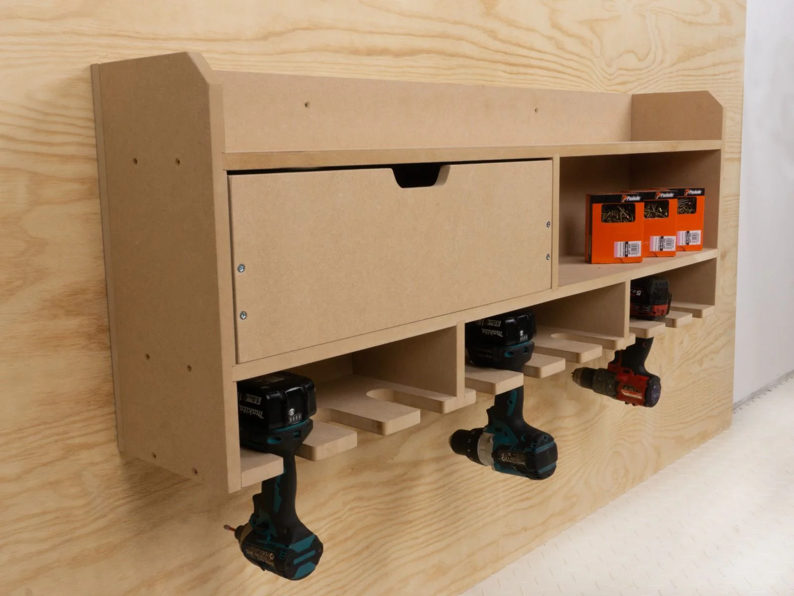 ToolTrek3 Power Tool Organizer, Wall Mounted Drill Holder - Image 8