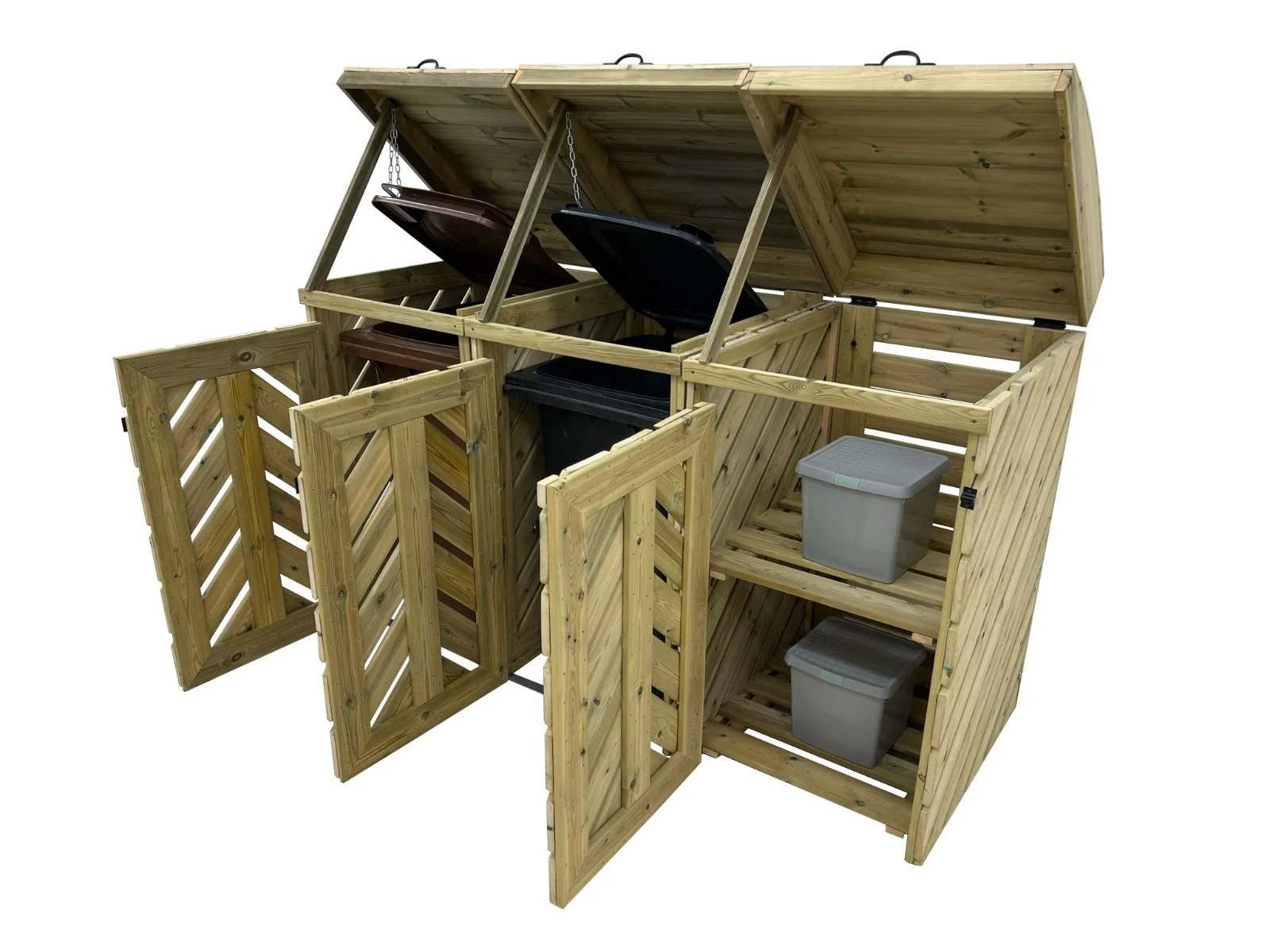 VerdiBin Wheelie Bin Storage Unit - Image 15