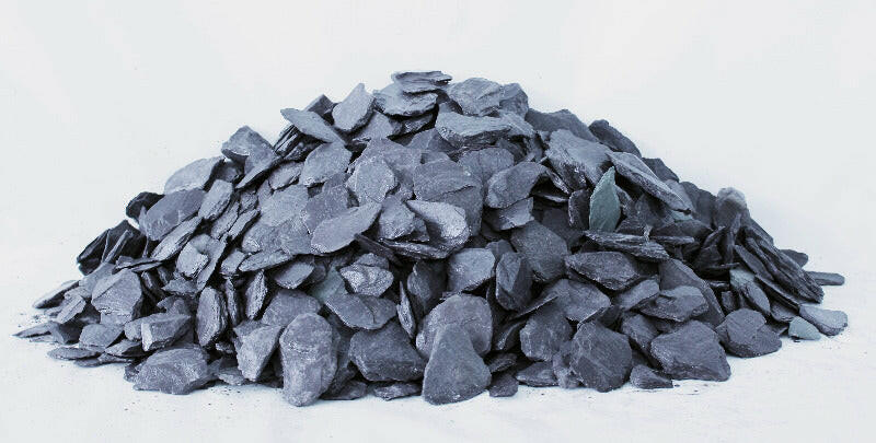 Welsh Blue Plum Crushed Slate Chippings 40mm - Image 8