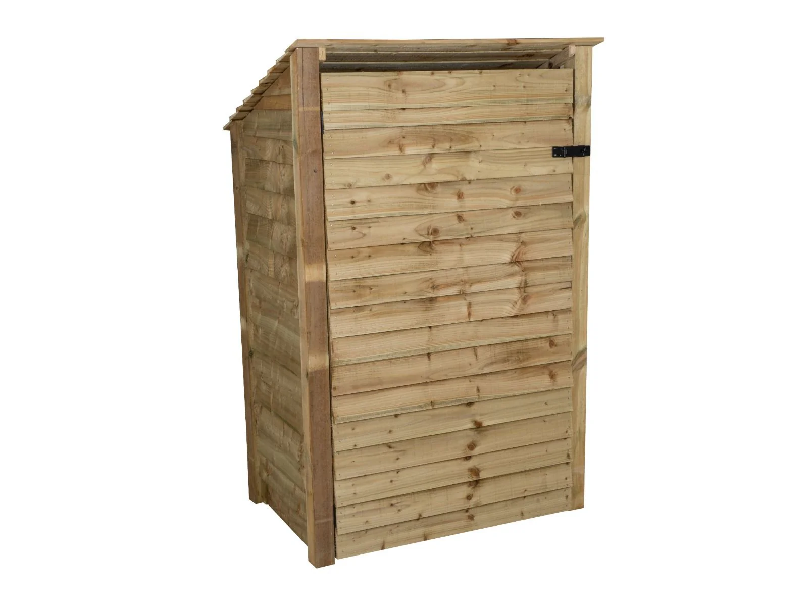Wooden Garden Tool Storage (Roof Sloping Back) W-119cm, H-126cm or 180cm, D-88cm - Image 2