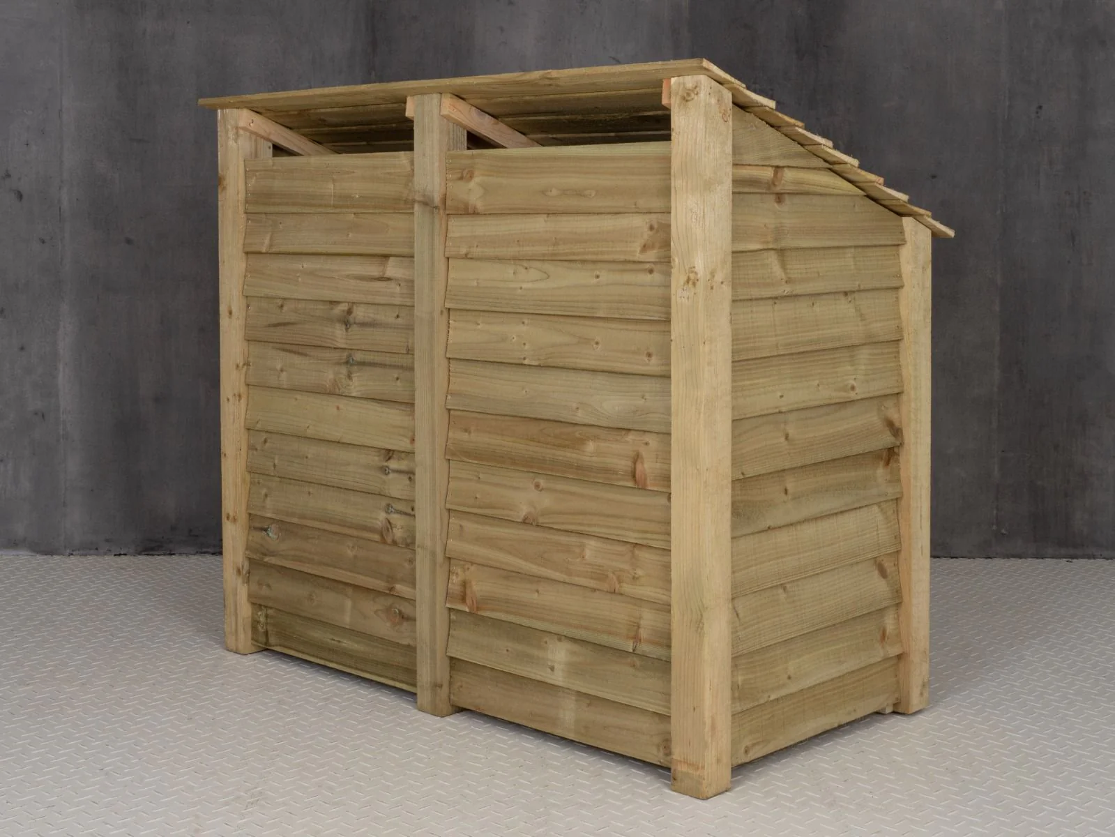Wooden Garden Tool Storage with Shelf W-146cm, H-126cm or 180cm, D-88cm - Image 6