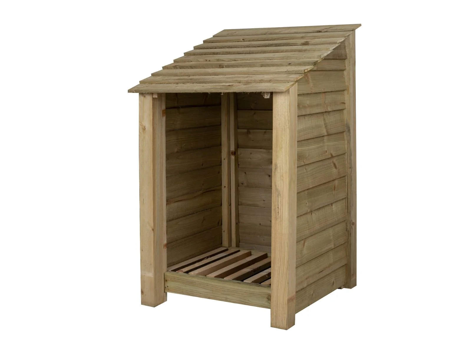 Wooden Log Store W-79cm, H-126cm or 180cm, D-88cm - Image 3