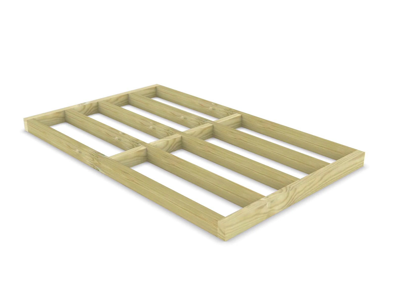 Wooden shed bases 10x6 (W-295cm x D-182cm) - Image 3