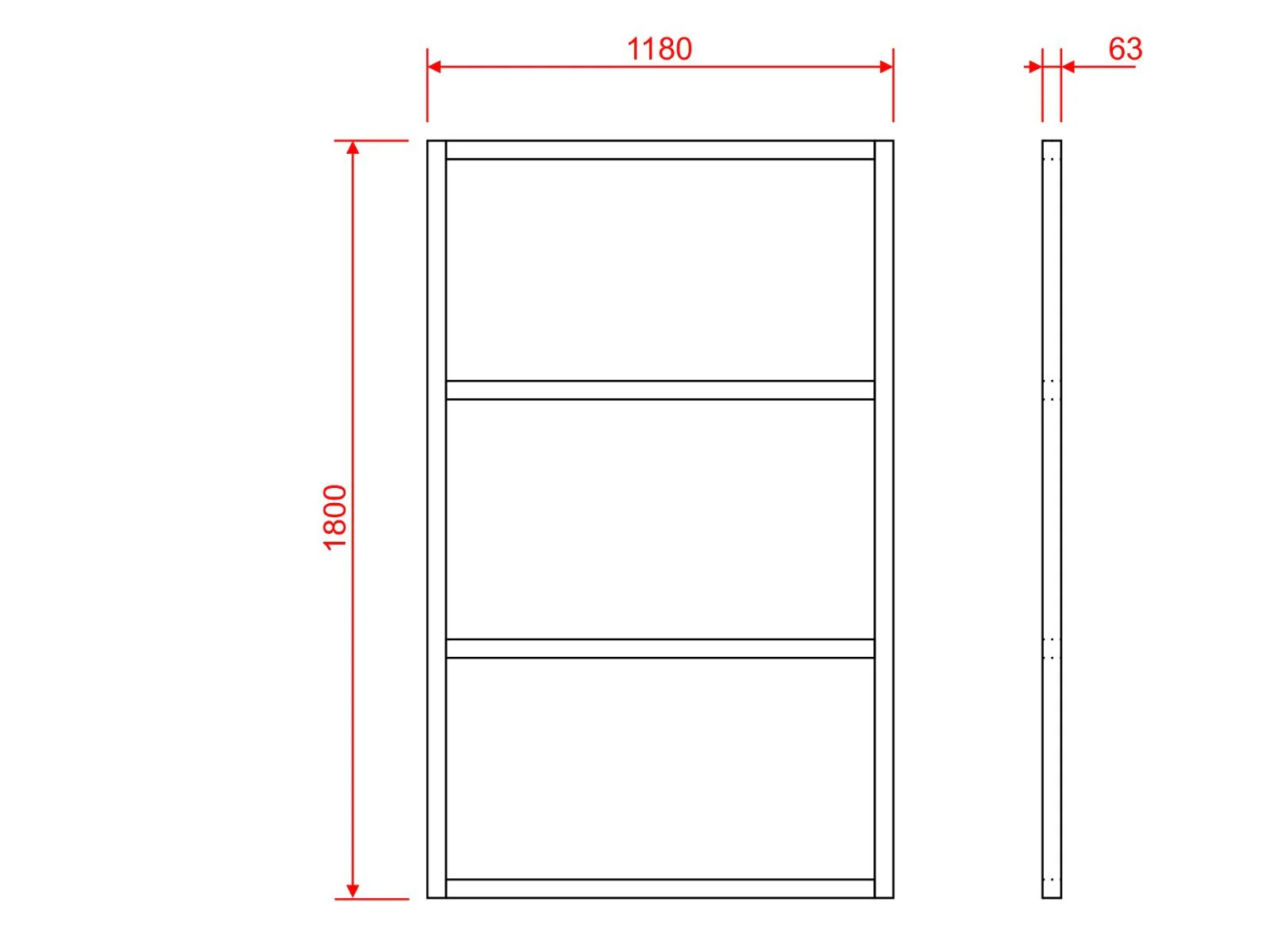 Wooden shed bases 6x4 (W-180cm x D-118cm) - Image 3