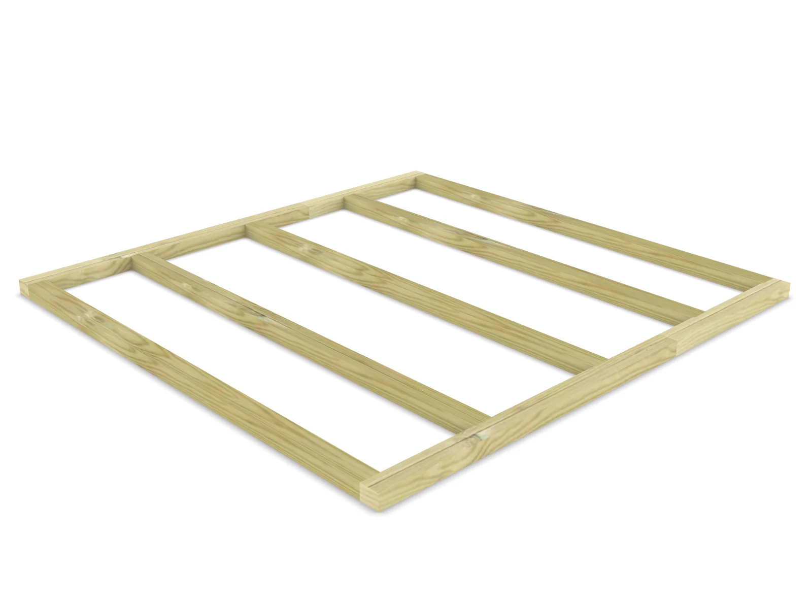 Wooden shed bases 7x7 (W-212cm x D-206cm) - Image 3