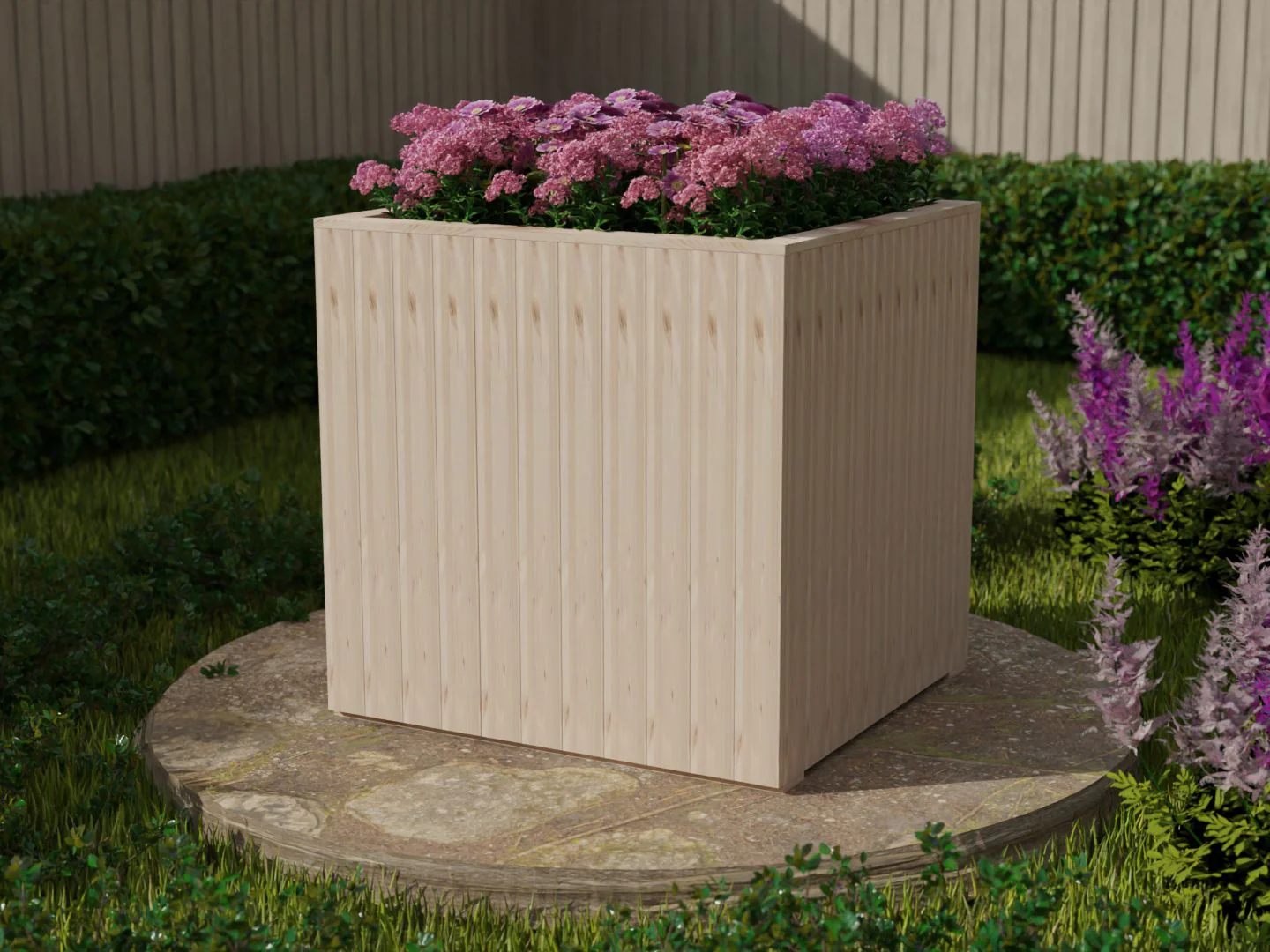 WoodyBloom3 Wooden Planter - Image 23